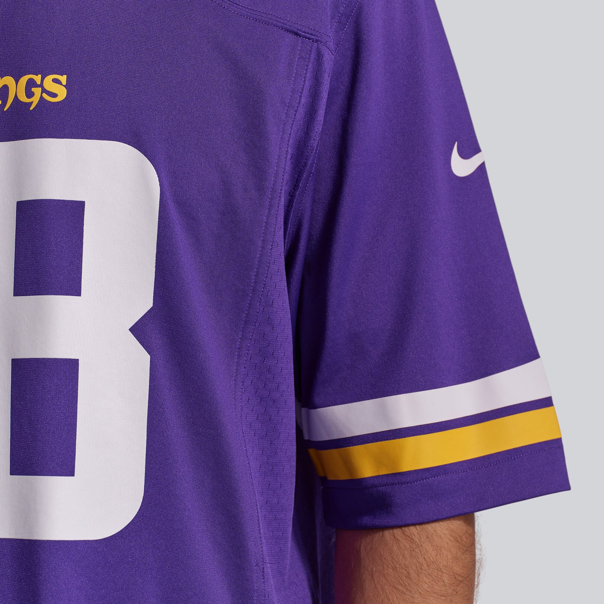 Minnesota Vikings Justin Jefferson Purple Player Game Jersey