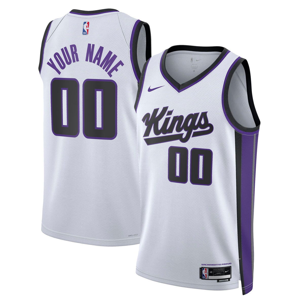 Sacramento Kings Association Swingman Jersey - Custom