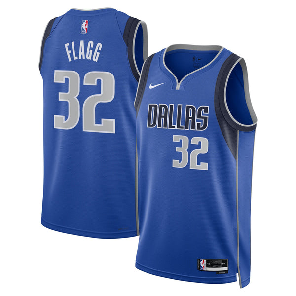 Dallas Mavericks Icon Edition Swingman Jersey NBA 2025 First Round Draft Pick - Blue - Cooper Flagg