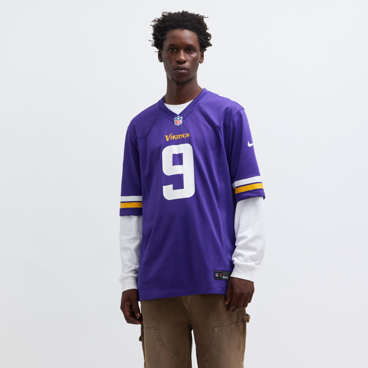 Minnesota Vikings J.J. McCarthy Purple Player Game Jersey