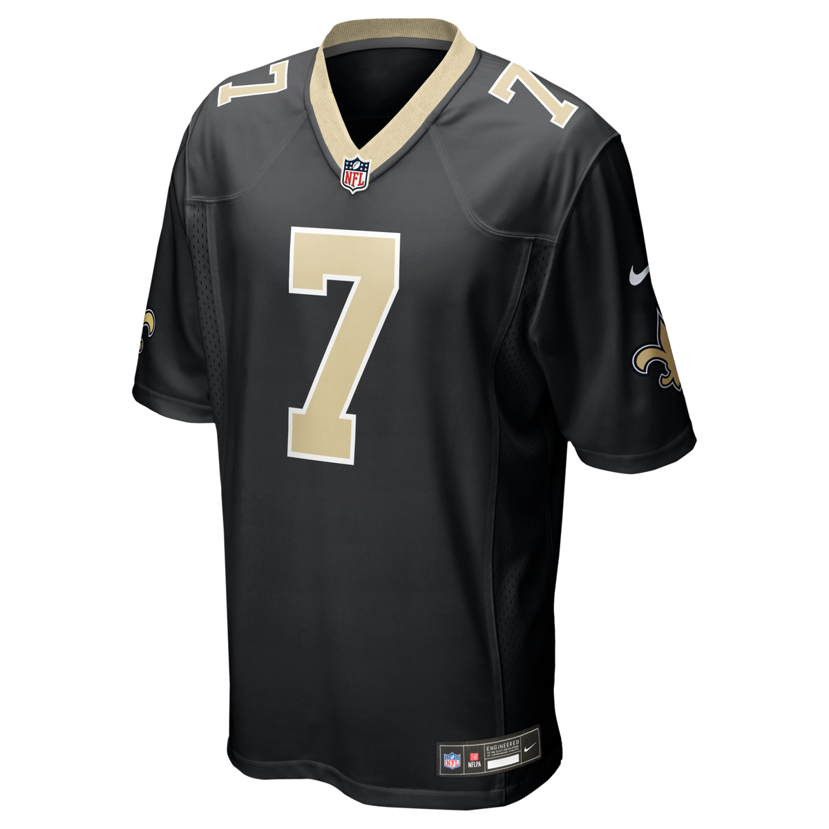 New Orleans Saints Taysom Hill Black Game Jersey