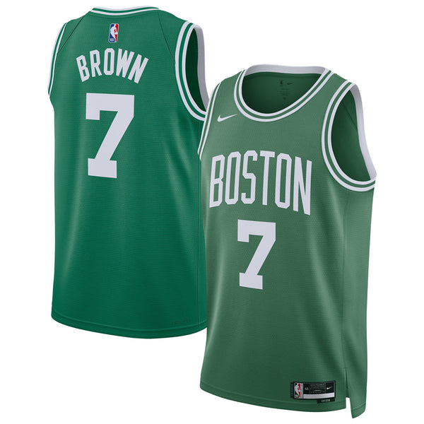 Boston Celtics Replica Icon Swingman Jersey - - Jaylen Brown