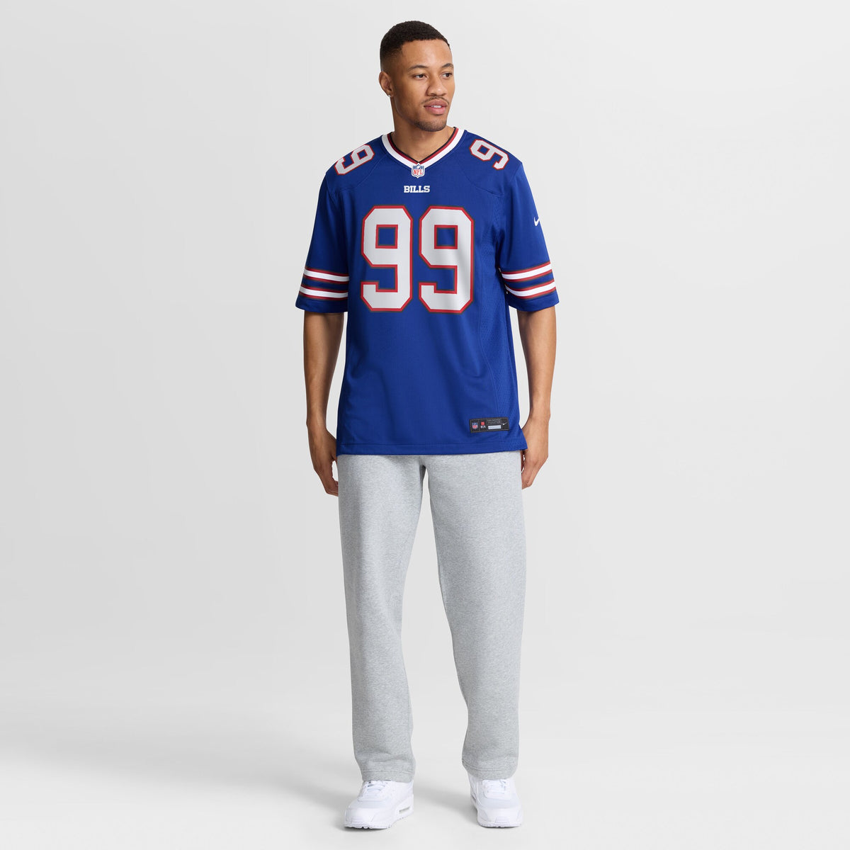 Buffalo Bills T.J. Parker Royal Game Jersey