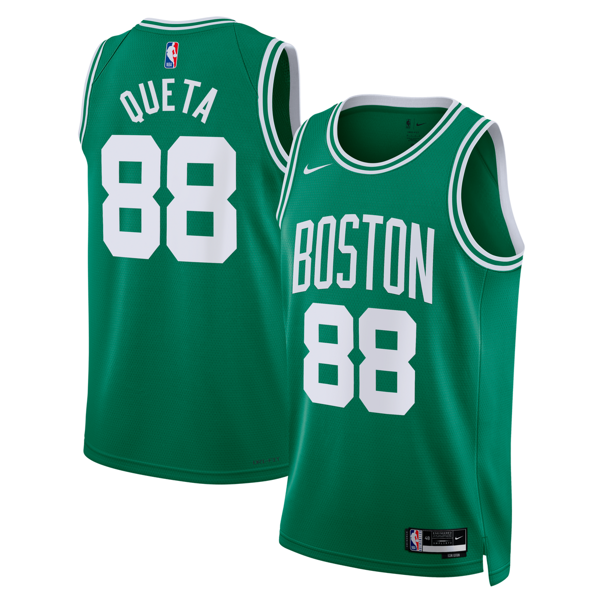 Boston Celtics Icon Edition Swingman Jersey - Kelly Green - Neemias Queta