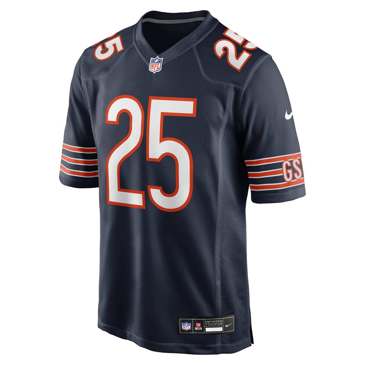 Chicago Bears Kyle Monangai Navy Team Game Jersey