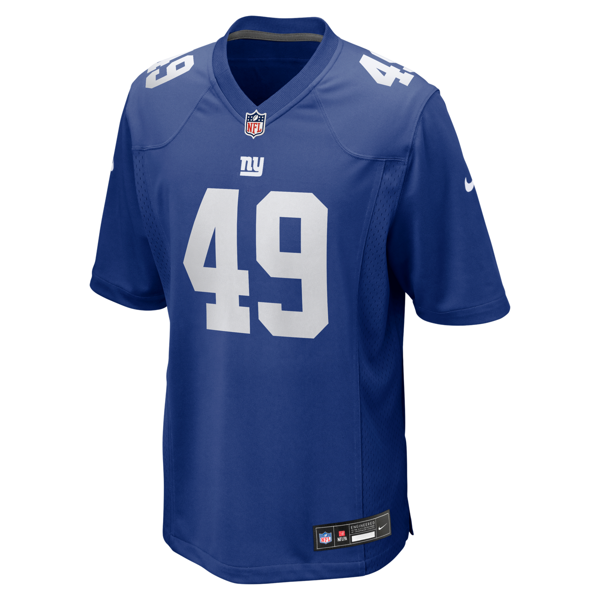 New York Giants Tremaine Edmunds Royal Team Game Jersey