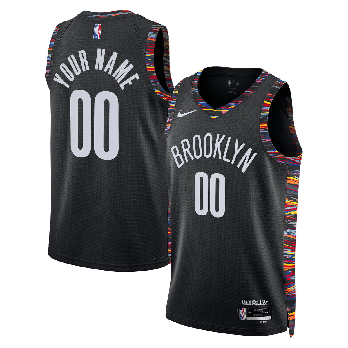 Brooklyn Nets 2025/26 City Edition Swingman Jersey - Custom