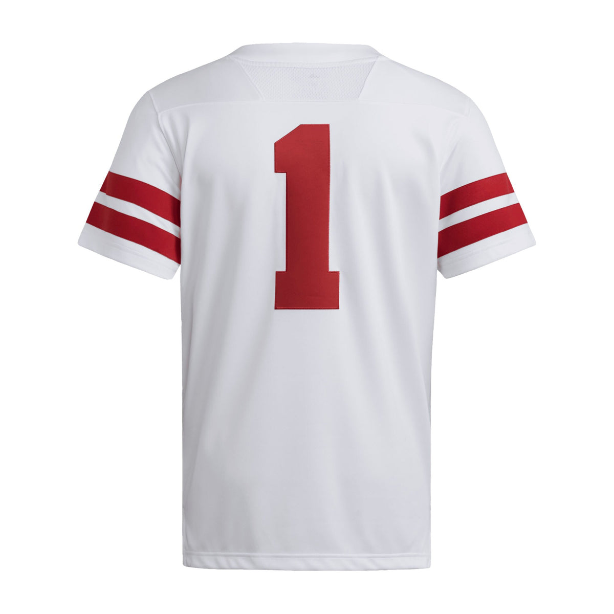 #1 White Nebraska Huskers Premier Jersey
