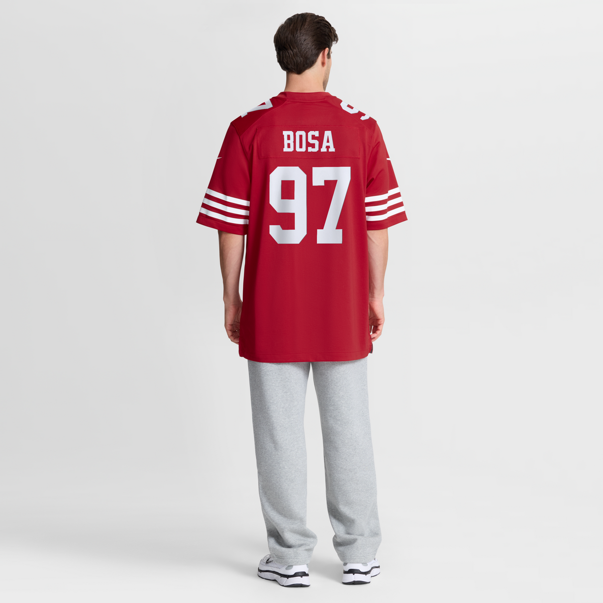 San Francisco 49ers Nick Bosa Scarlet Player Game Jersey