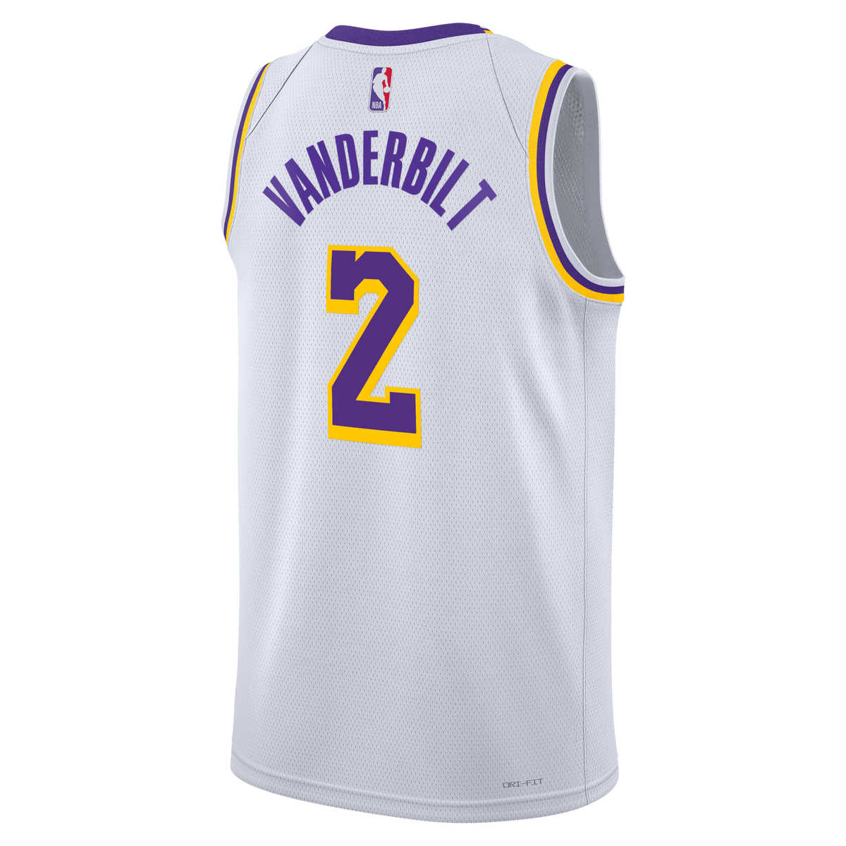 Los Angeles Lakers Association Edition Swingman Jersey - White - Jarred Vanderbilt