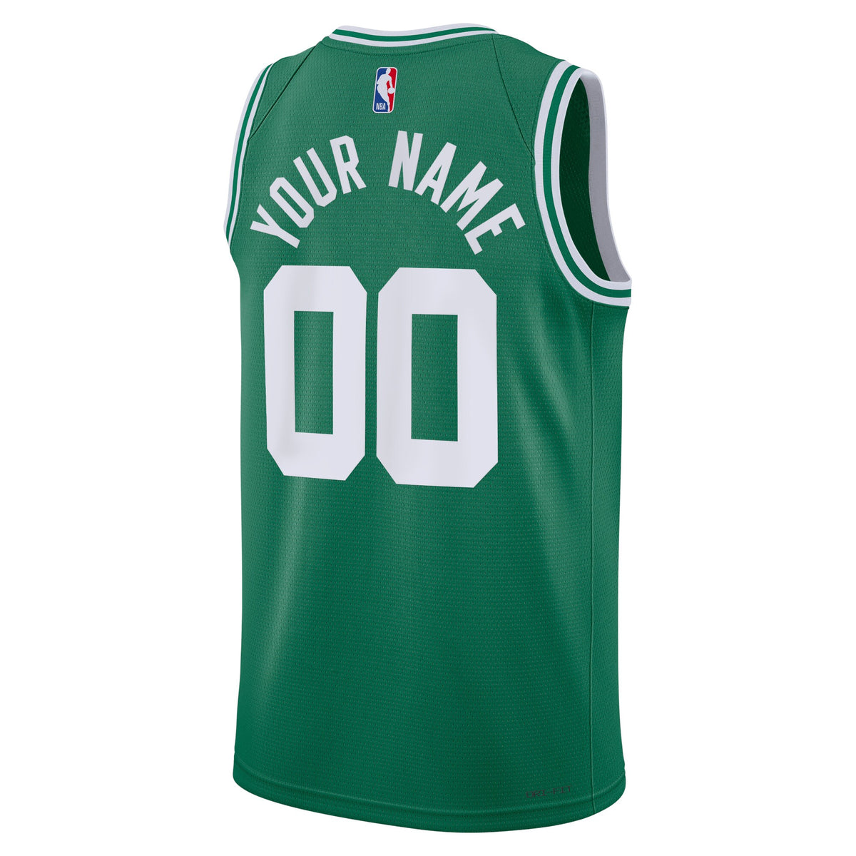 Boston Celtics Icon Edition Swingman Jersey - Kelly Green - Custom