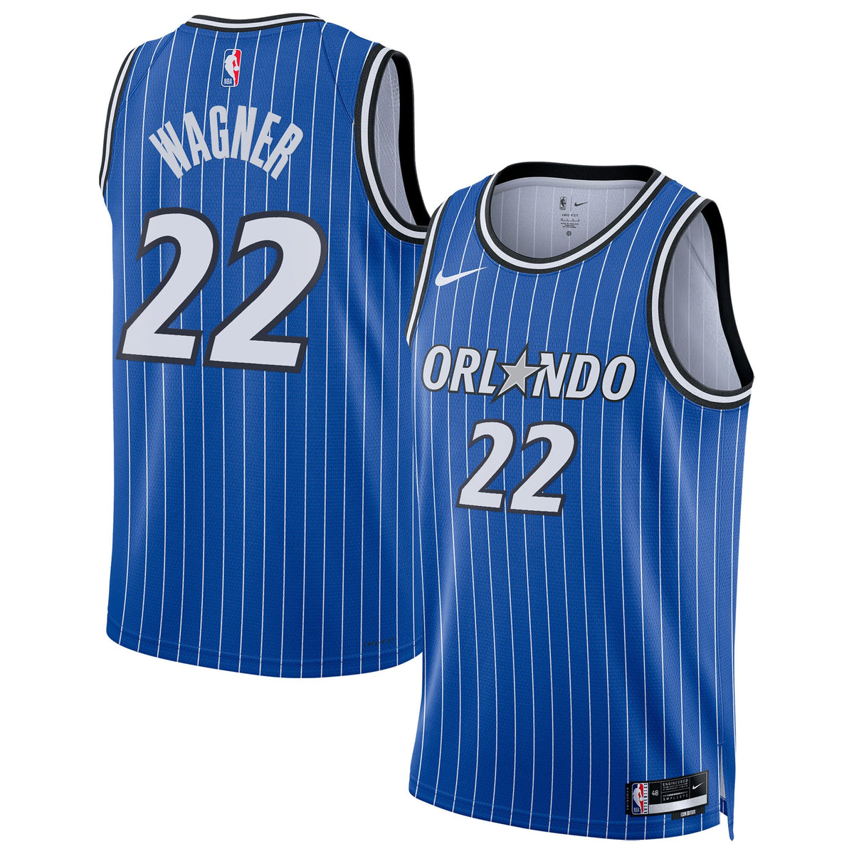 Orlando Magic Replica Icon Edition Swingman Jersey - Blue - Franz Wagner