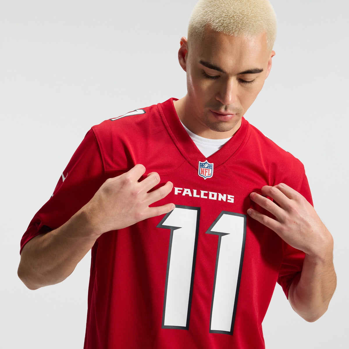 Atlanta Falcons Jalon Walker Red Game Jersey