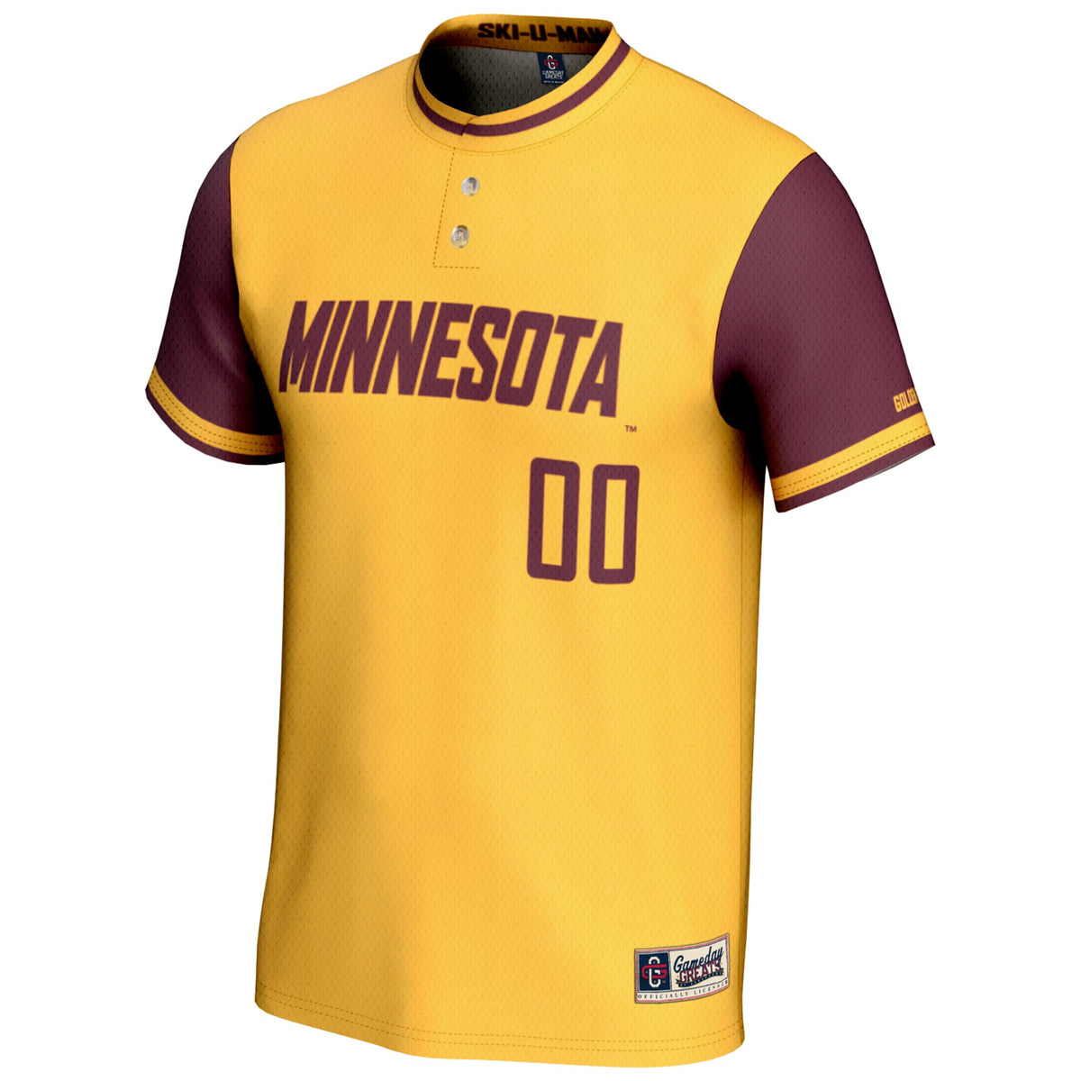 Minnesota Golden Gophers GameDay Greats NIL Pick-A-Player Lightweight Softball Jersey - Gold