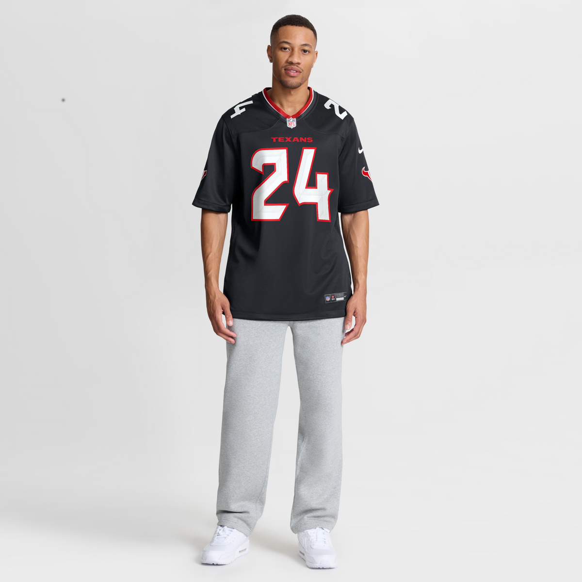Houston Texans Derek Stingley Jr. Navy Game Jersey