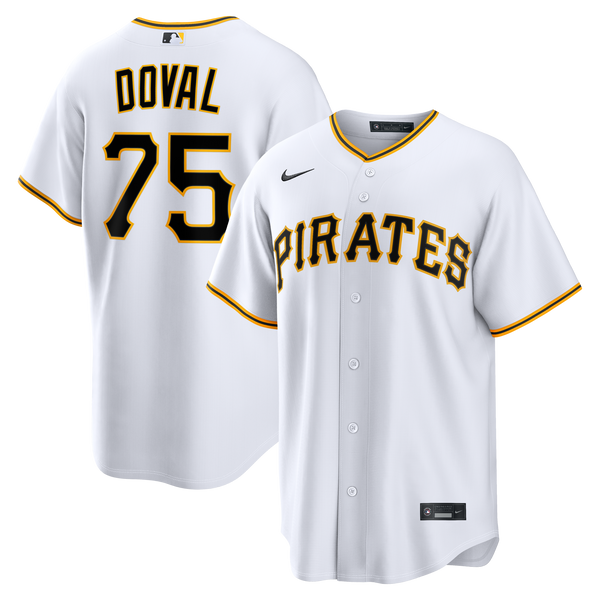 Pittsburgh Pirates Camilo Doval White Home Replica Jersey