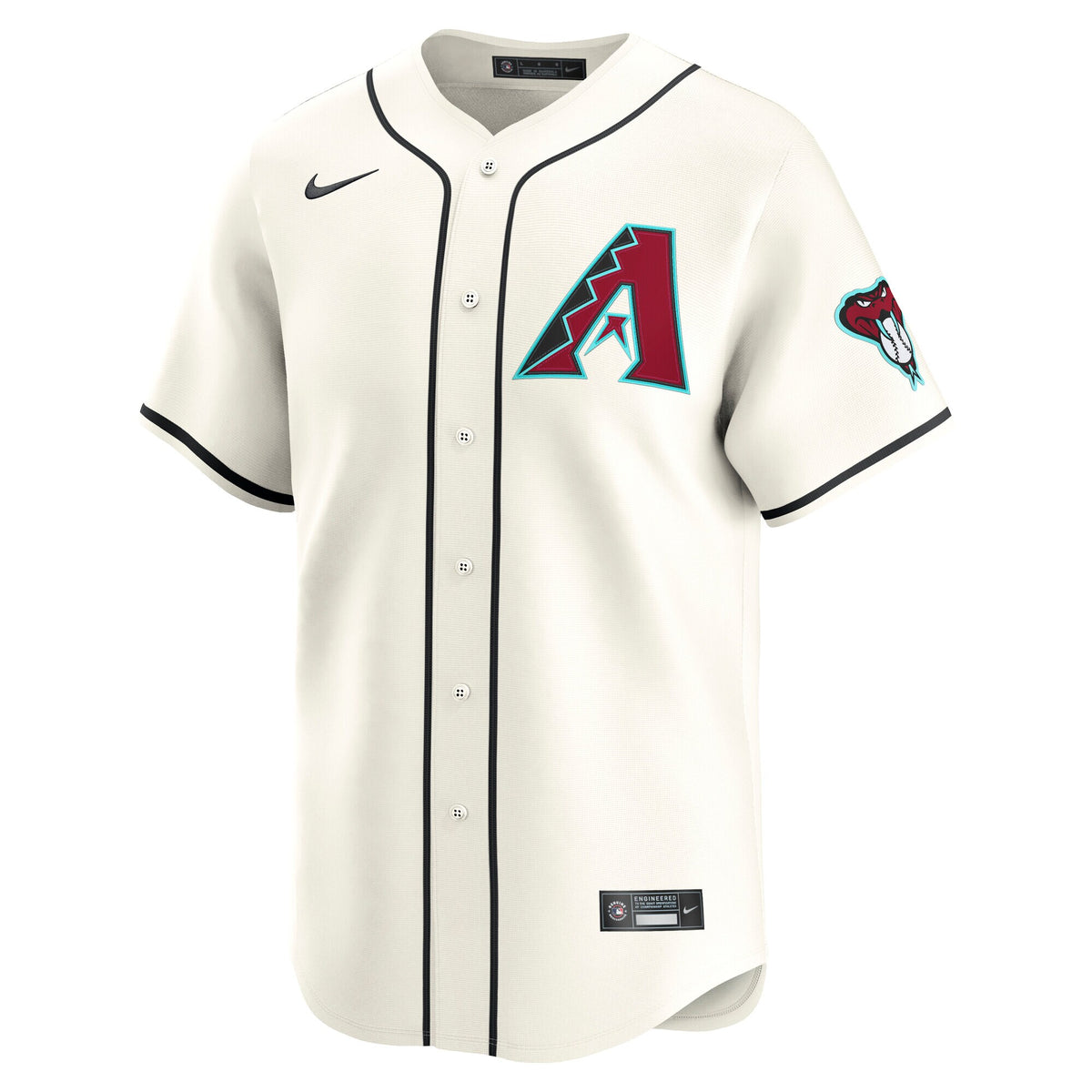 Arizona Diamondbacks Cream Home Limited Jersey