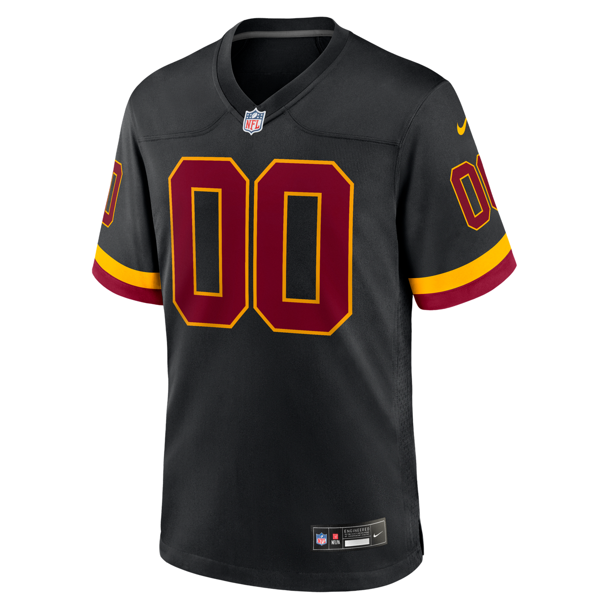 Washington Commanders Odafe Oweh Black Hail Raiser Alternate Game Jersey