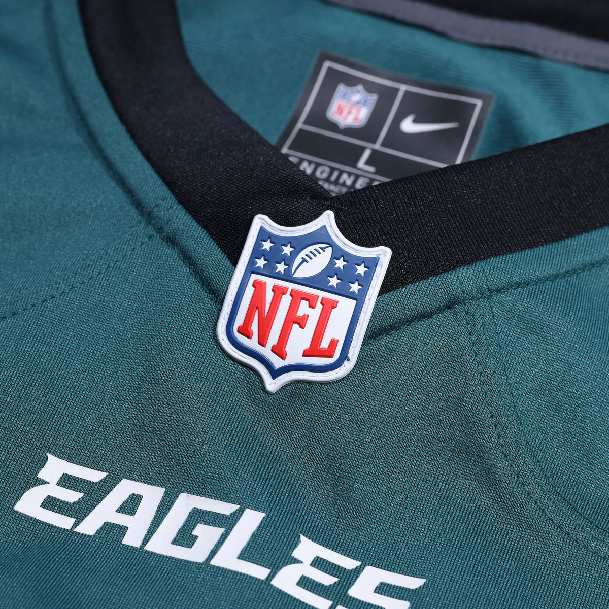 Philadelphia Eagles DeVonta Smith Midnight Green Team Game Jersey