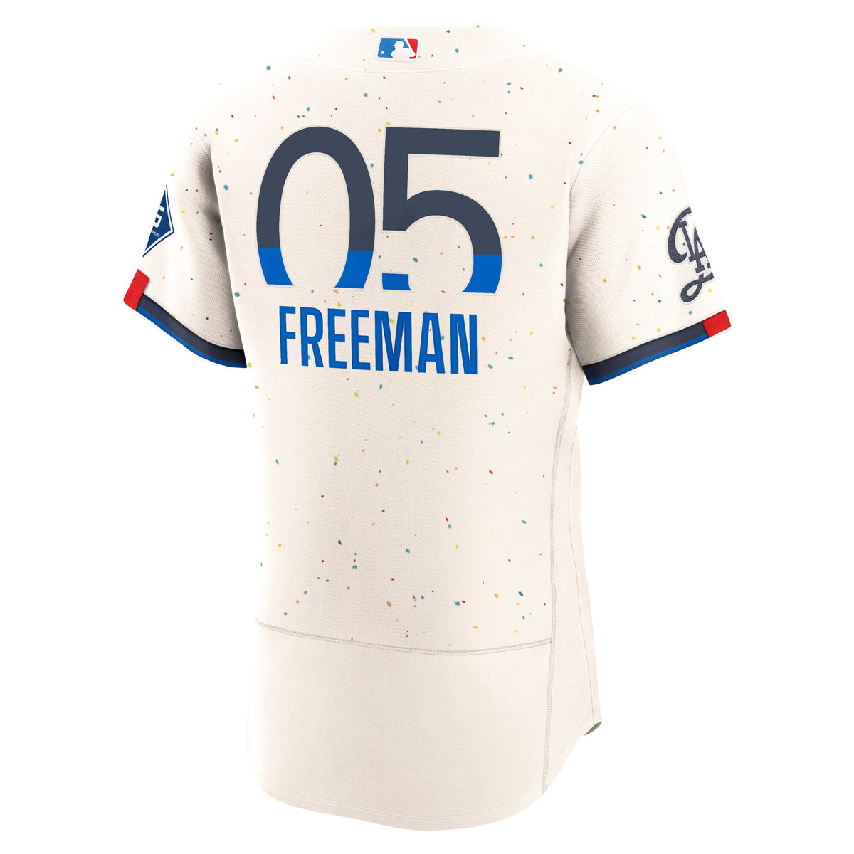 Los Angeles Dodgers Freddie Freeman Cream City Connect Authentic Sponsor Patch Jersey