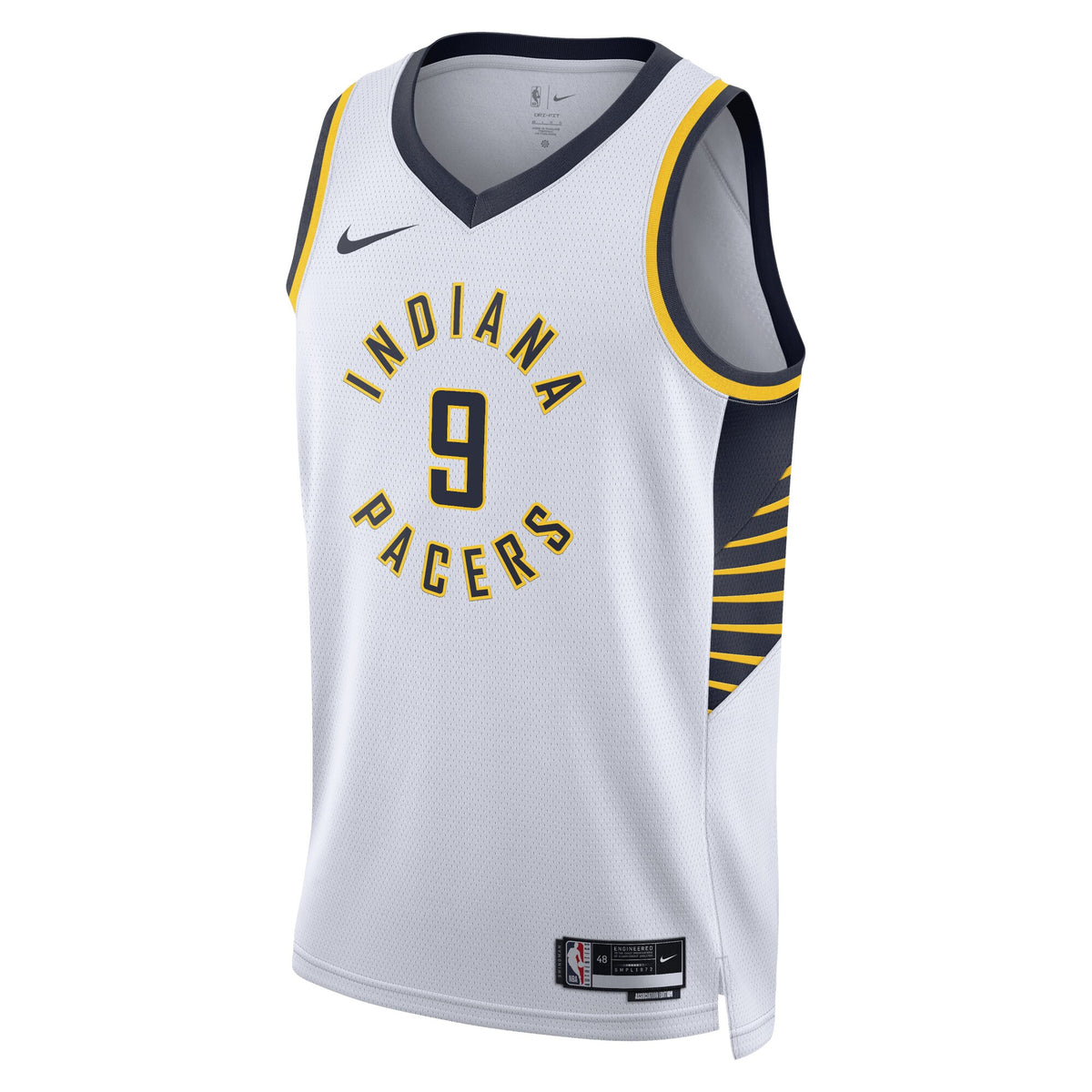Indiana Pacers Association Edition Swingman Jersey - White - T.J. McConnell