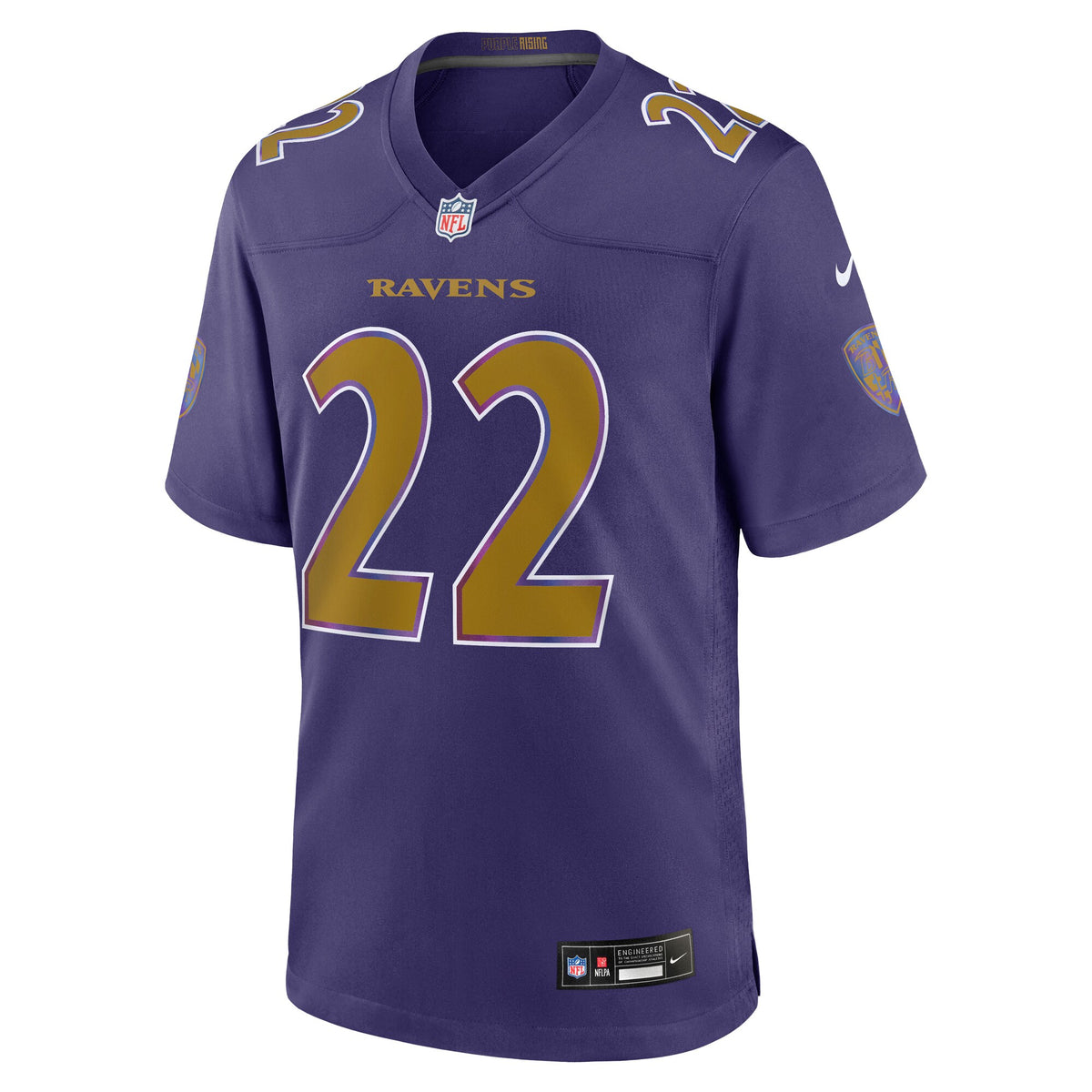 Baltimore Ravens Derrick Henry Purple Alternate Game Jersey