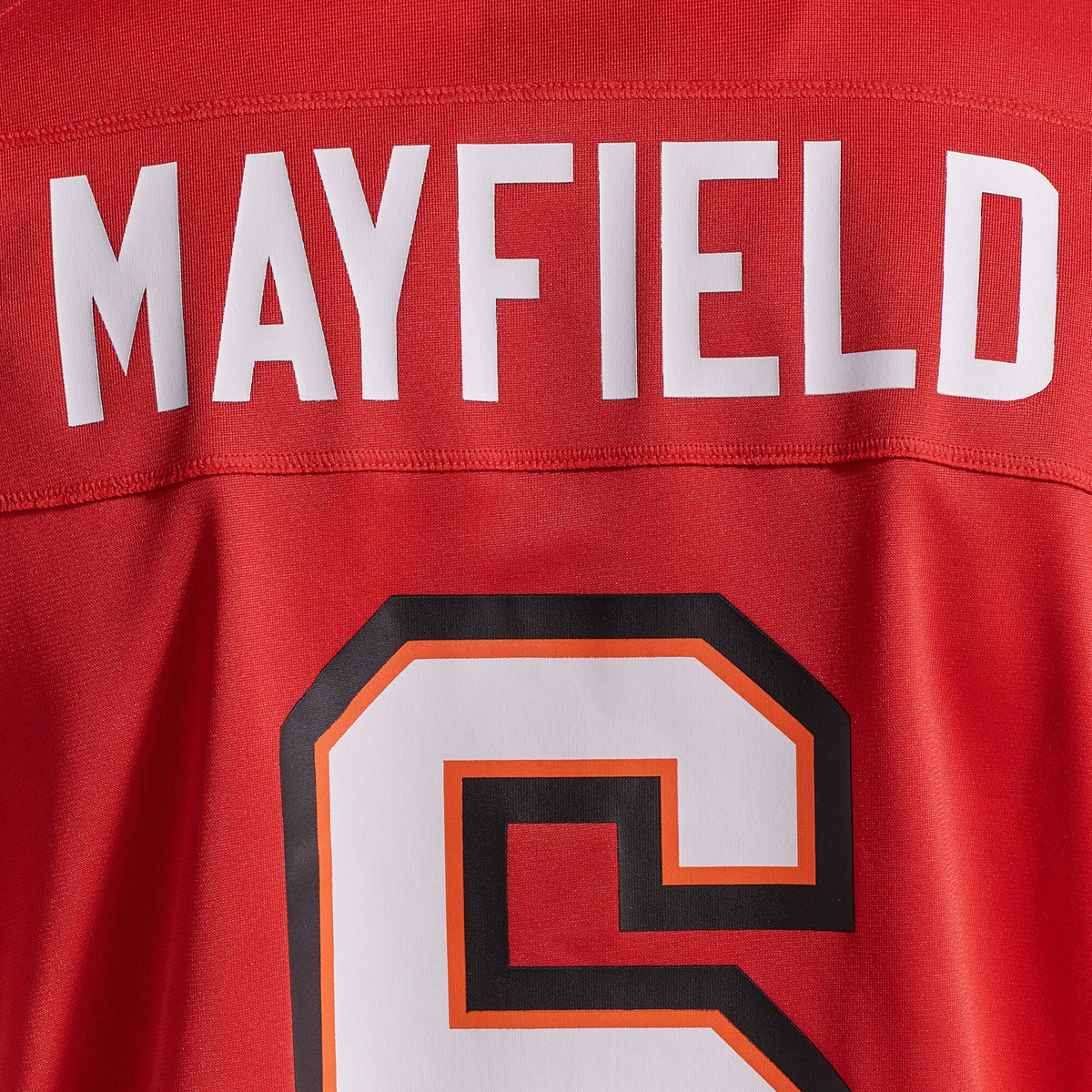 Tampa Bay Buccaneers Baker Mayfield Red Team Game Jersey