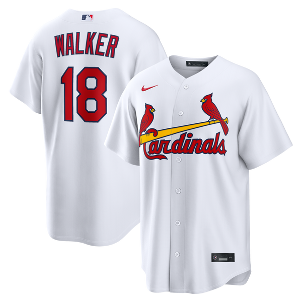 St. Louis Cardinals Jordan Walker White Home Replica Jersey