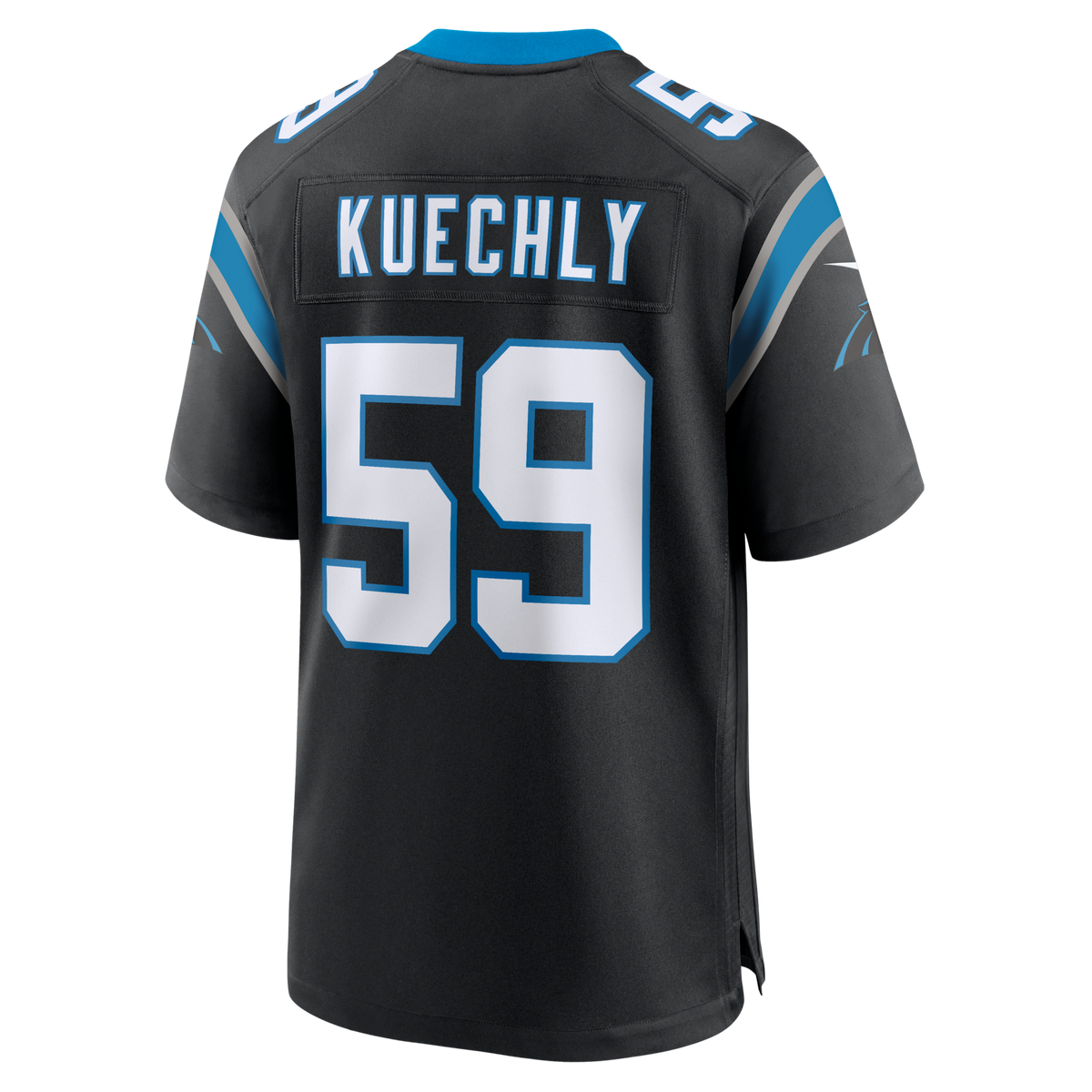 Carolina Panthers Luke Kuechly Black Team Game Jersey