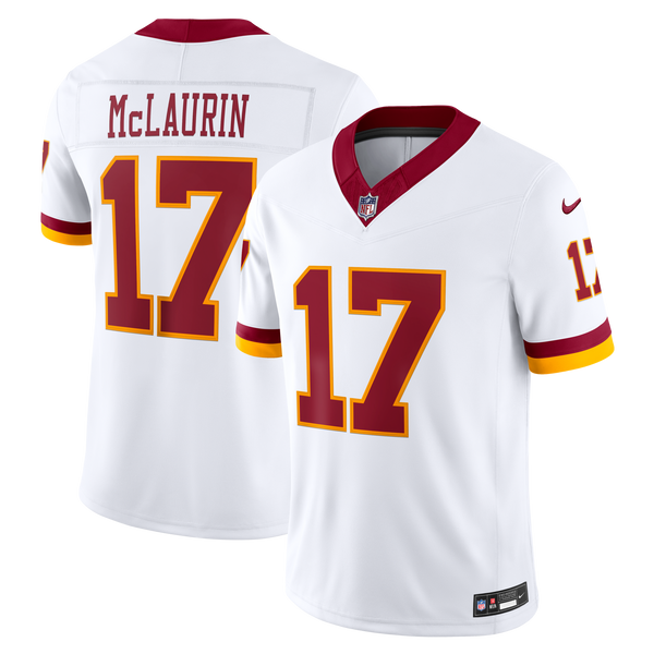 Washington Commanders Terry McLaurin White Vapor F.U.S.E. Stitched Limited Jersey