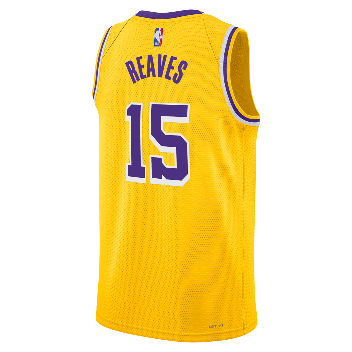 Los Angeles Lakers Icon Edition Swingman Jersey - Gold - Austin Reaves
