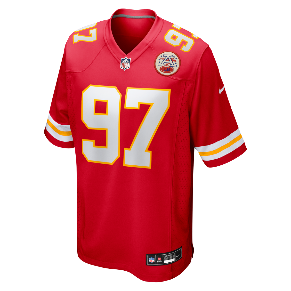 Kansas City Chiefs Ashton Gillotte Red Team Game Jersey