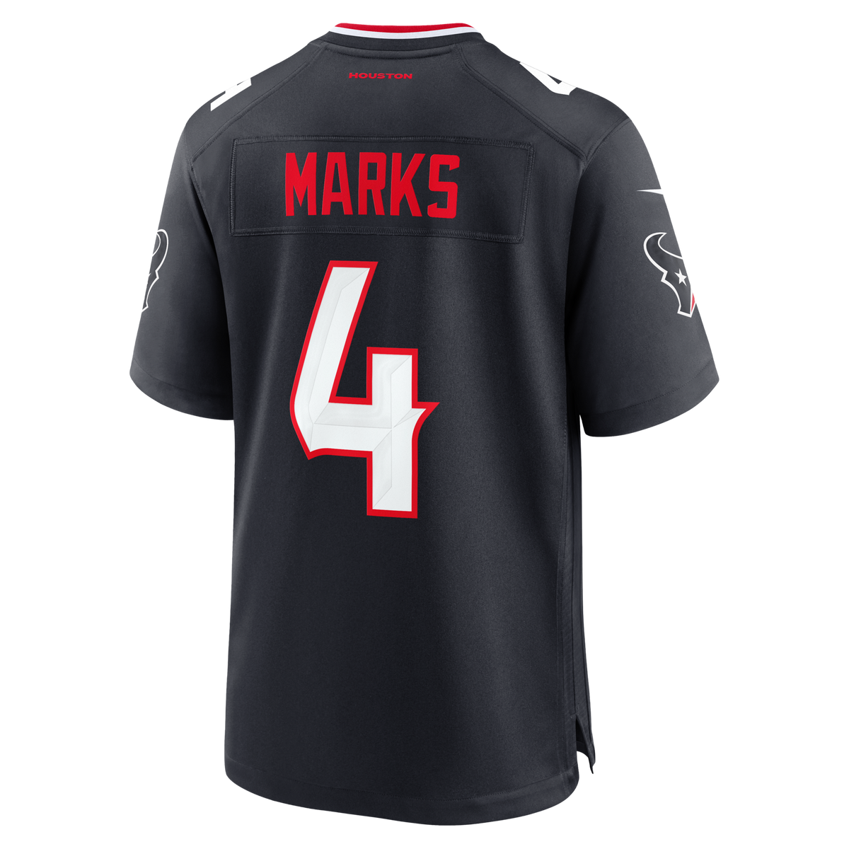 Houston Texans Woody Marks Navy Team Game Jersey