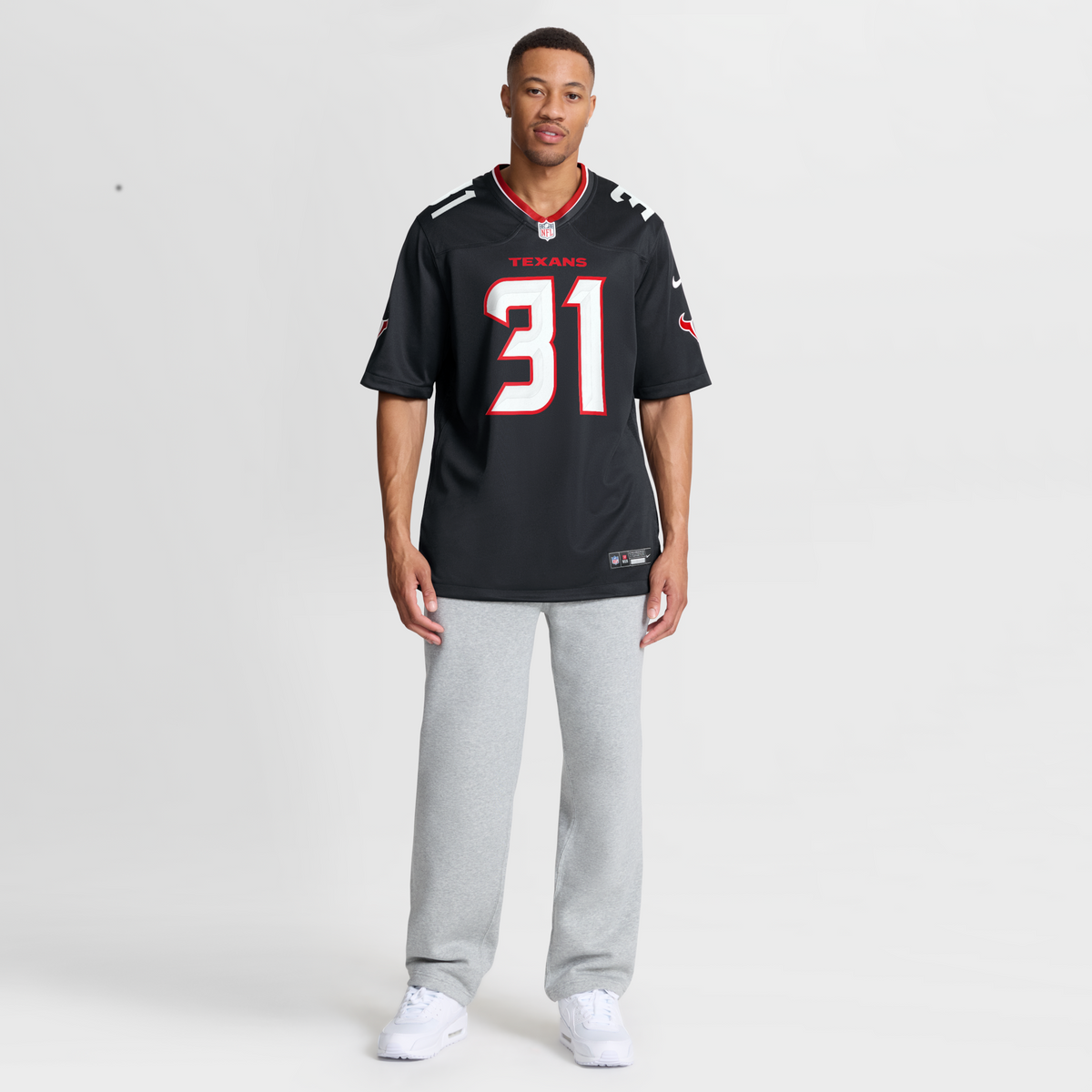 Houston Texans Dameon Pierce Navy Game Jersey