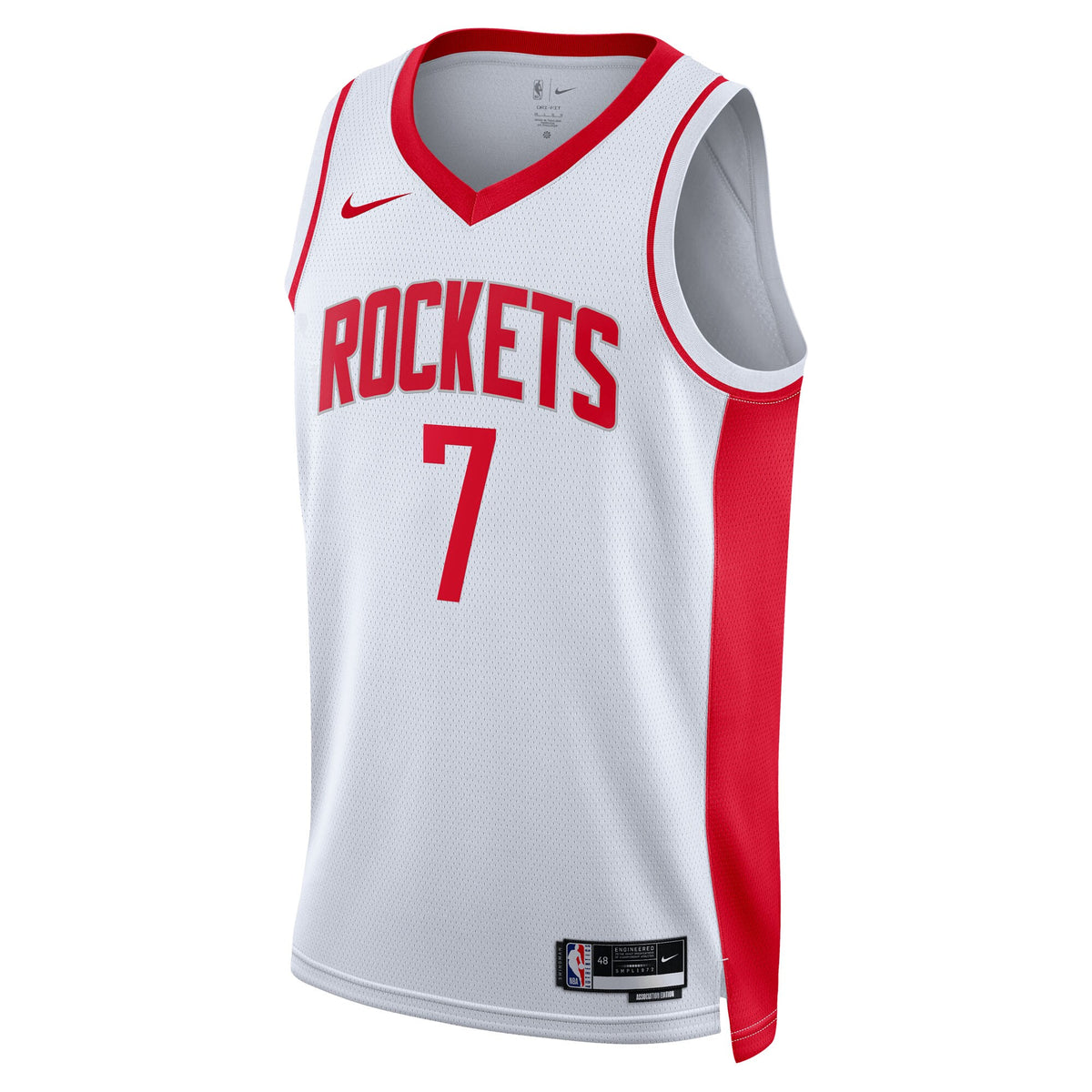 Houston Rockets Association Edition Swingman Jersey - White - Kevin Durant
