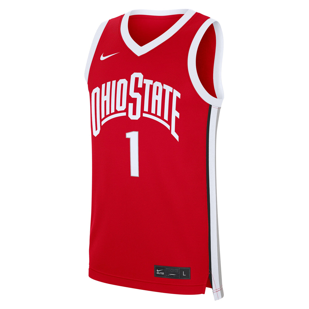 #1 Scarlet Ohio State Buckeyes Road Replica Jersey