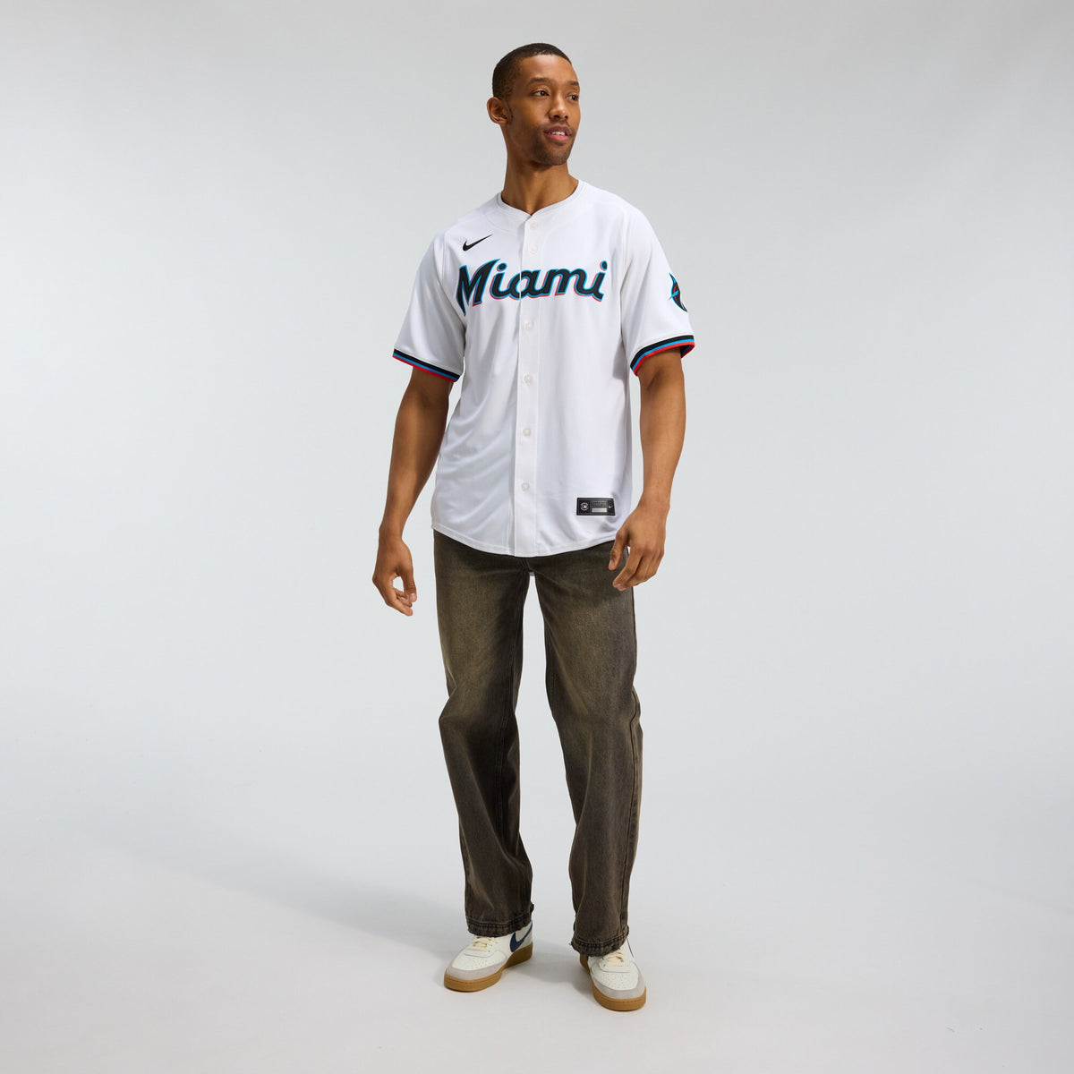 Miami Marlins White Home Limited Jersey