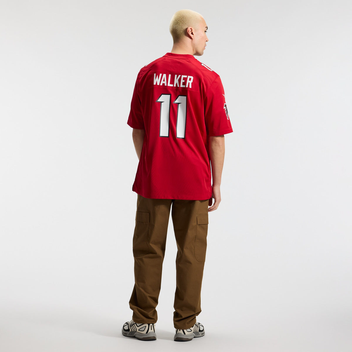 Atlanta Falcons Jalon Walker Red Game Jersey