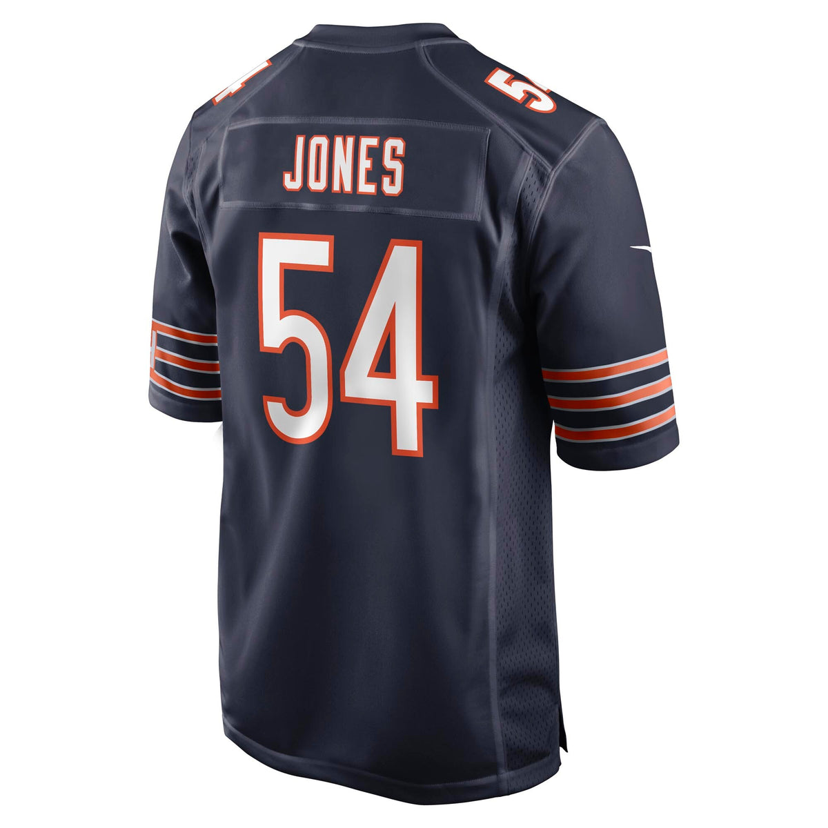 Chicago Bears Logan Jones Navy Team Game Jersey