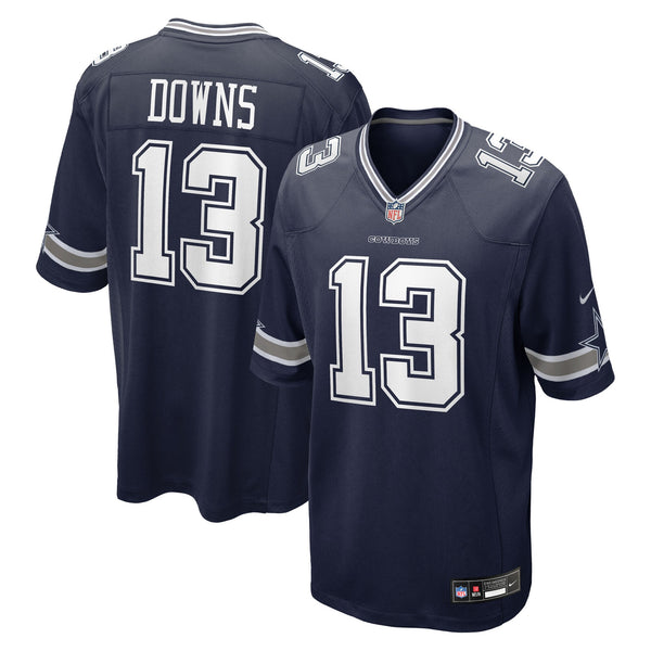 Dallas Cowboys Caleb Downs Navy 2026 NFL Draft First Round Pick No. 11 Team Game Jersey