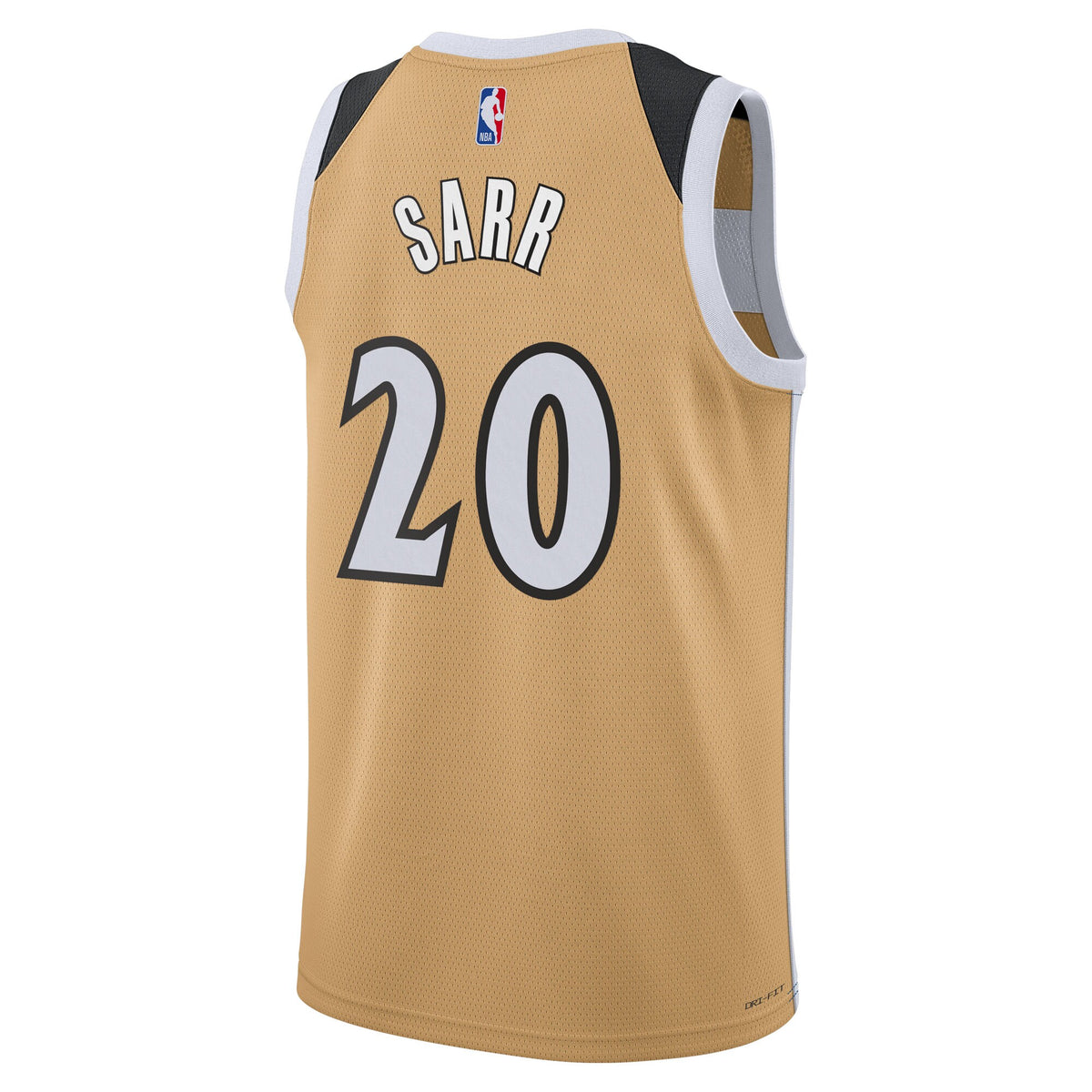 Washington Wizards 2025/26 City Edition Swingman Jersey - Tan - Alex Sarr