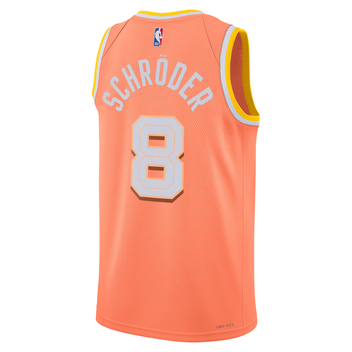 Cleveland Cavaliers 2025/26 City Edition Swingman Jersey - Orange - Dennis Schröder