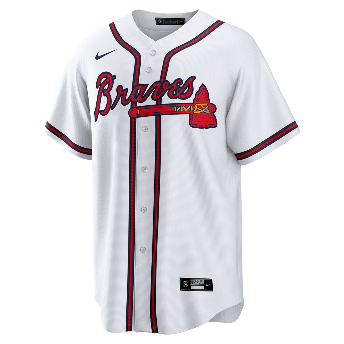 Atlanta Braves Mike Yastrzemski White Replica Jersey