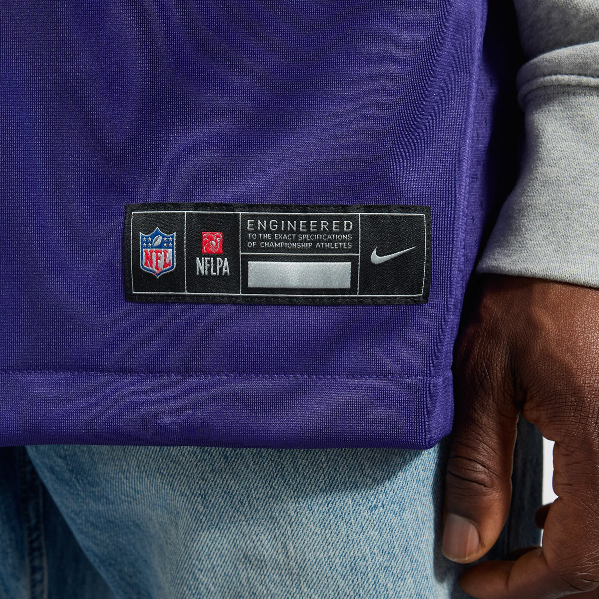 Baltimore Ravens Kyle Hamilton Purple Alternate Game Jersey