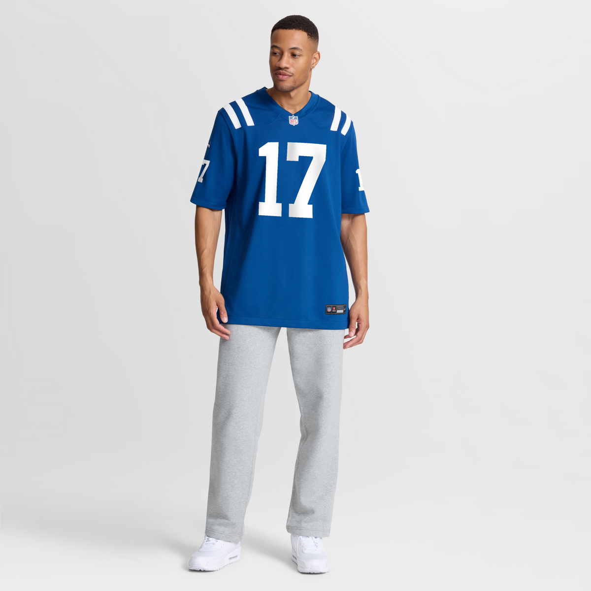 Indianapolis Colts Daniel Jones Royal Team Game Jersey