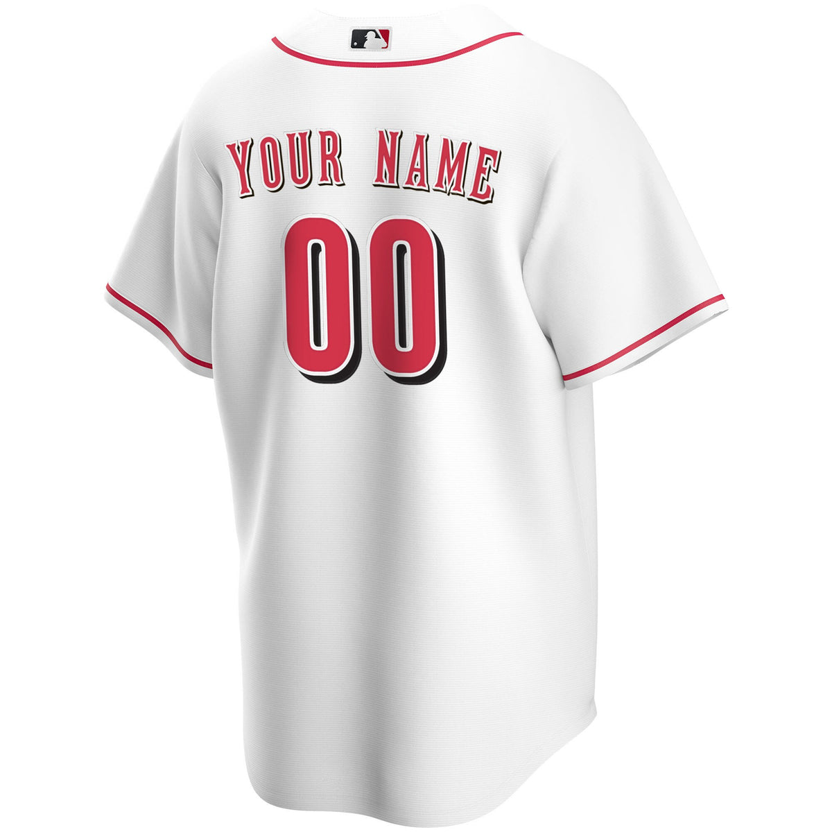 Cincinnati Reds White Home Replica Custom Jersey