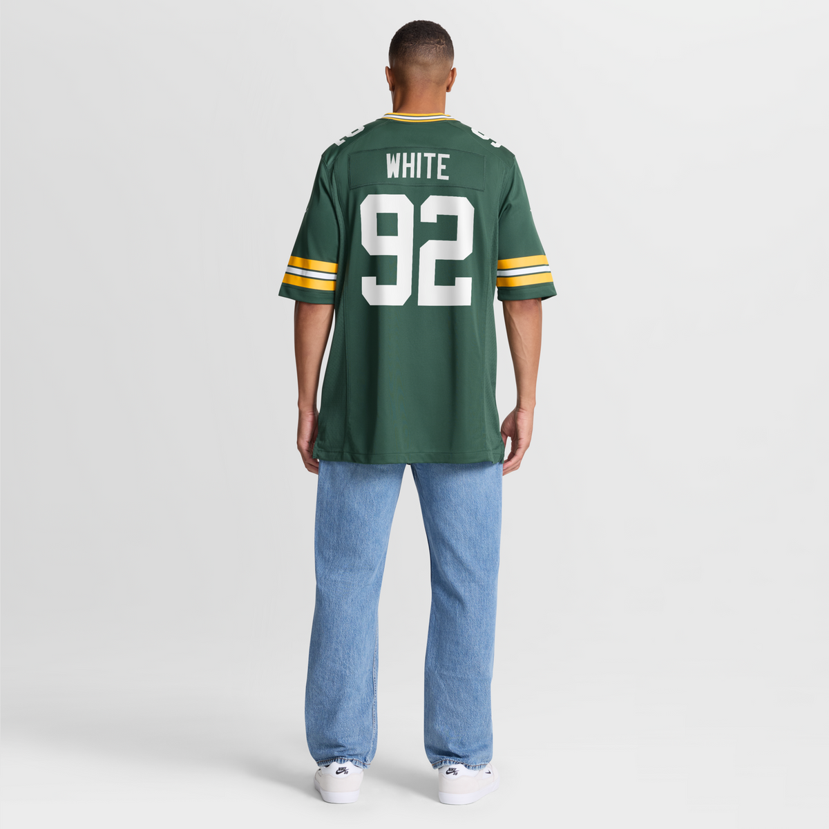 Green Bay Packers Reggie White Green Game Retired Player Jersey