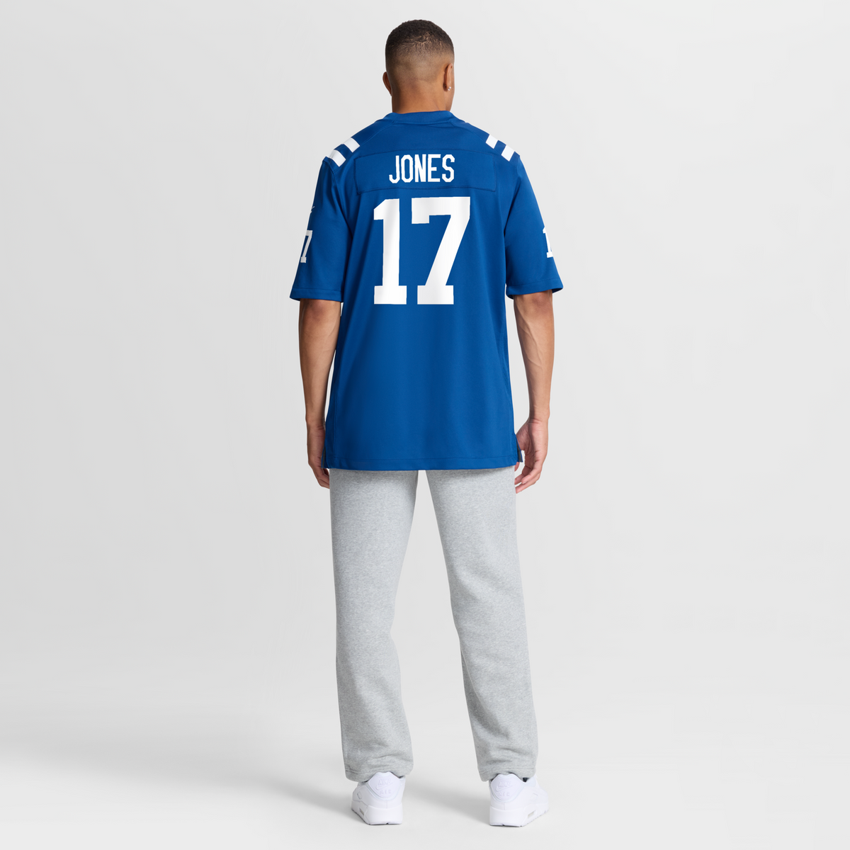 Indianapolis Colts Daniel Jones Royal Team Game Jersey