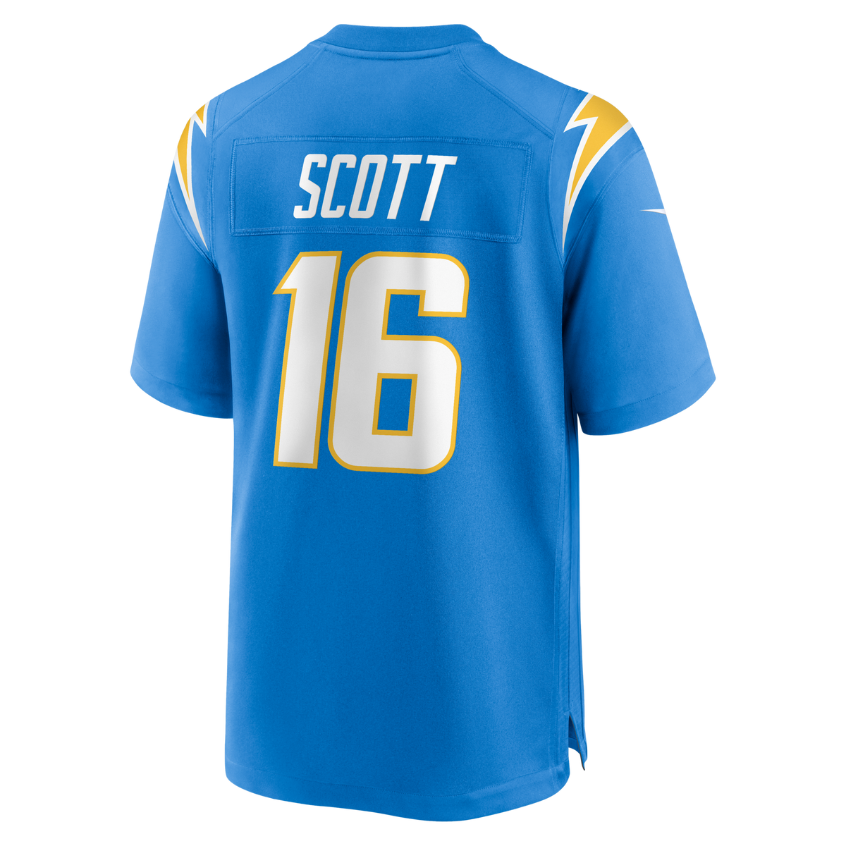 Los Angeles Chargers JK Scott Powder Blue Game Jersey