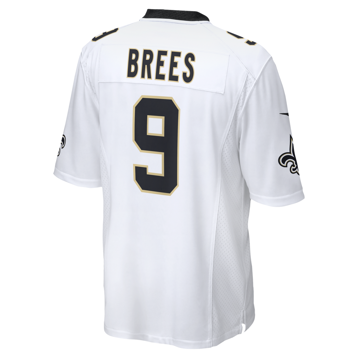 New Orleans Saints Drew Brees White Game Jersey